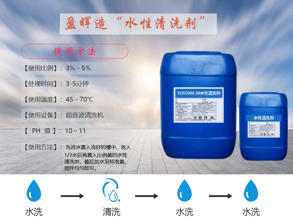 水性清洗剂